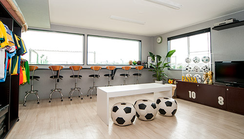 クラブハウス内画像