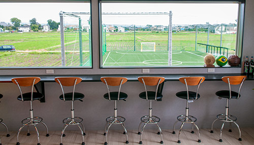 観戦席からの眺め画像